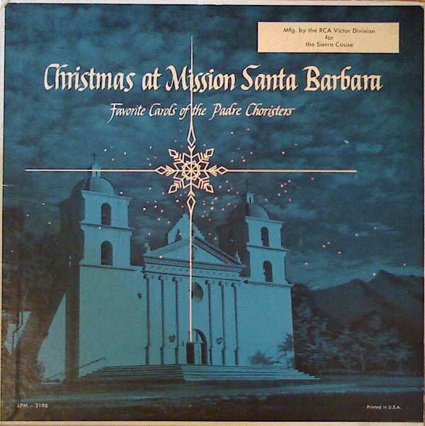 Christmas At Mission Santa Barbara | Very Good Plus (VG+) Near Mint (NM) - HOLIDAY / USED *VERY GOOD*