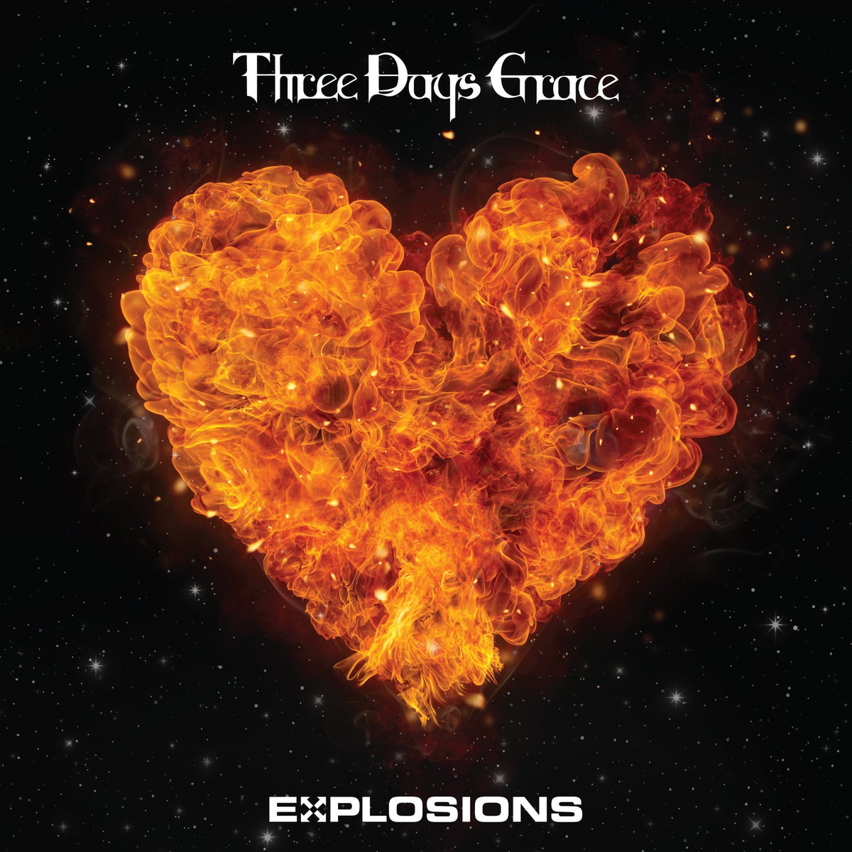 Three Days Grace - Explosions (Orange Colored Vinyl) |