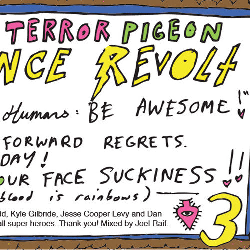 Terror Pigeon Dance Revolt, The - Three Inches of Music Series (CD) |