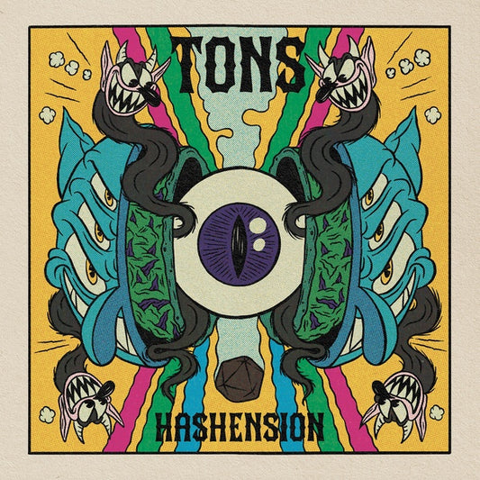 Hashension (Blue/Yellow/Pink Striped Vinyl) |