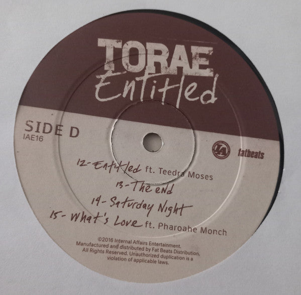 Entitled | Mint (M) Mint (M) - HIP HOP/RAP