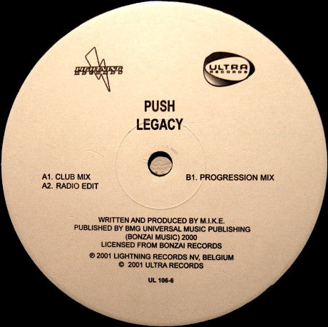 Push Legacy 12" Excellent (EX) Excellent (EX)