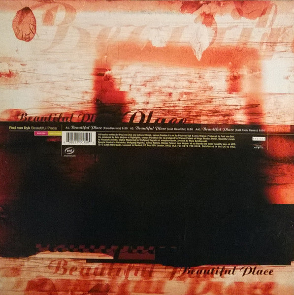 Beautiful Place (Salt Tank Remix)(VINYL) | Excellent (EX) Excellent (EX)