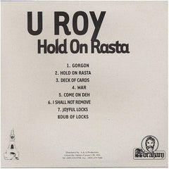 U-Roy Hold On Rasta Abraham LP, Comp, Bro Mint (M) Mint (M)