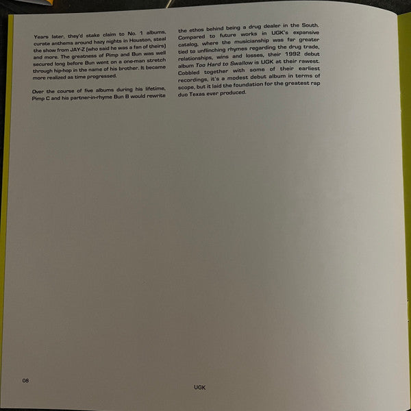 Too Hard to Swallow | Mint (M) Mint (M) - HIP HOP/RAP *COLOR/VMP*