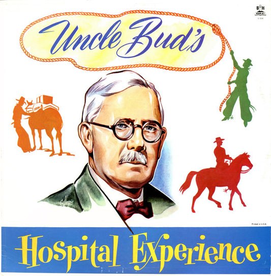 Uncle Bud Robinson Uncle Bud’s Hospital Experience Beacon Hill (2) LP, Album Very Good Plus (VG+) Near Mint (NM or M-)