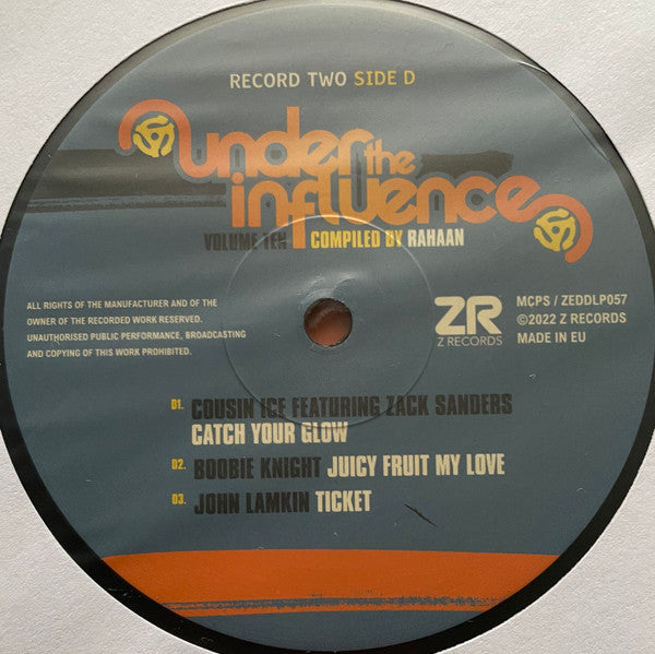 Under The Influence Volume Ten (A Collection Of Rare Funk & Disco) | Mint (M) Mint (M) - DISCO/FUNK