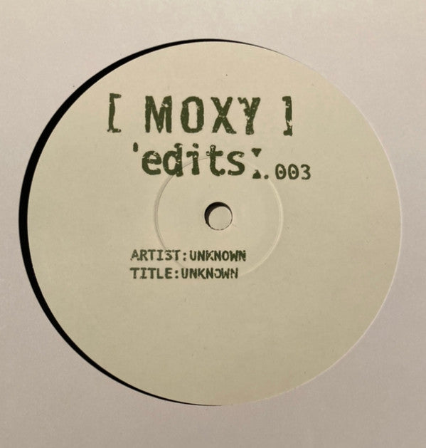 Moxy Edits 003 | Mint (M) Generic - HOUSE *NEW