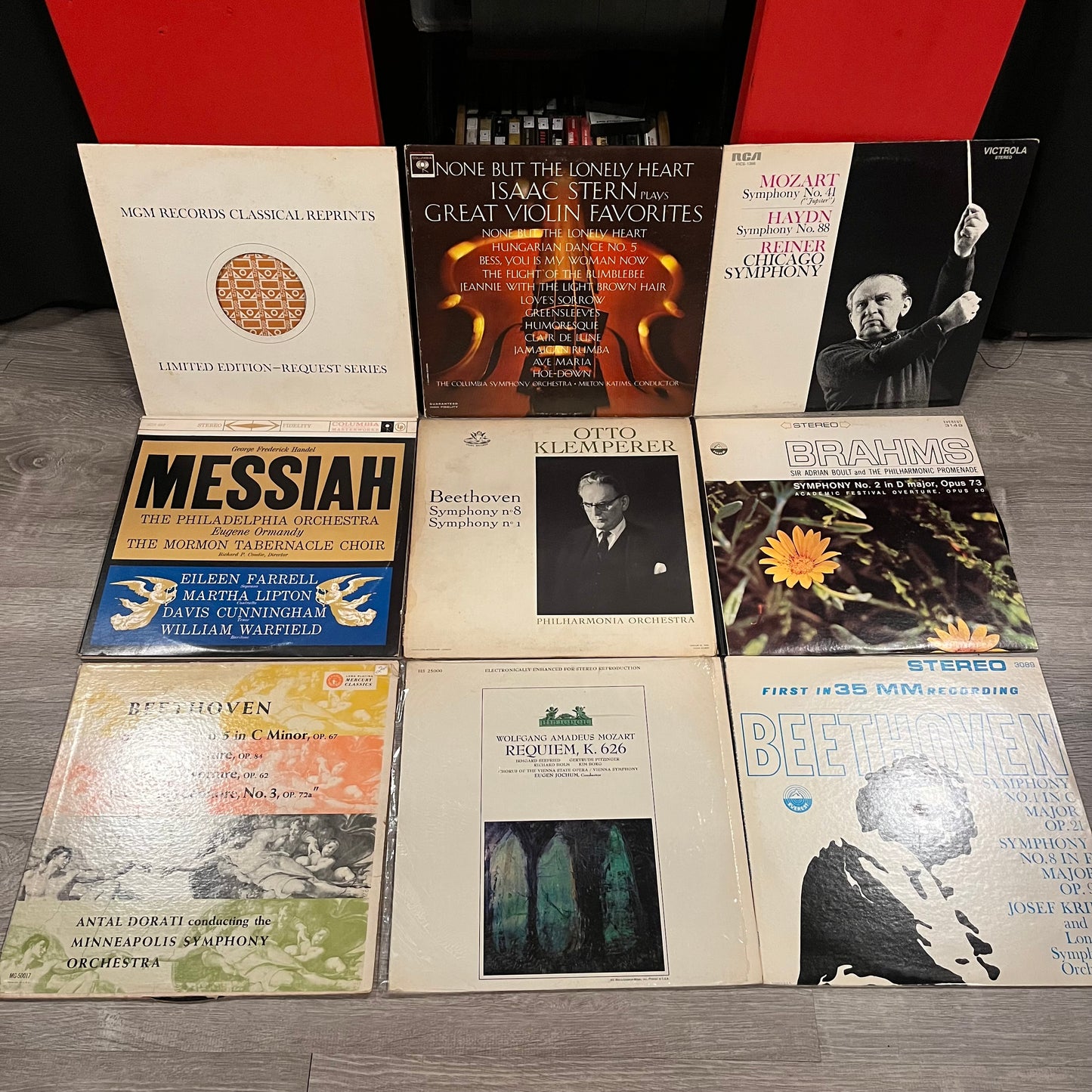 9 CLASSICAL VINYL RECORD LPS *EX-NM* | - USED *EXCELLENT*