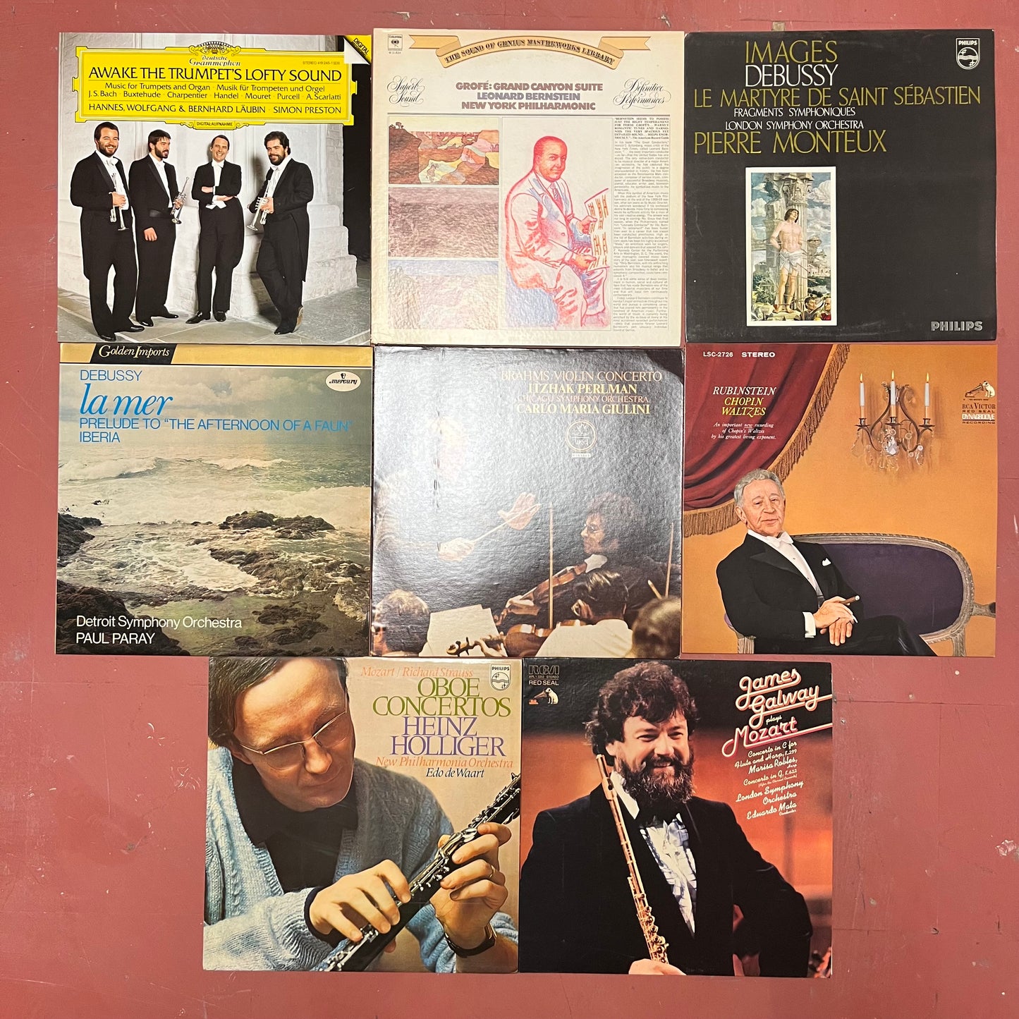 8 CLASSICAL VINYL RECORD ALBUMS (LIKE NEW - NEAR MINT) LPS | Near Mint (NM or M-) Near Mint (NM or M-) - USED LOT