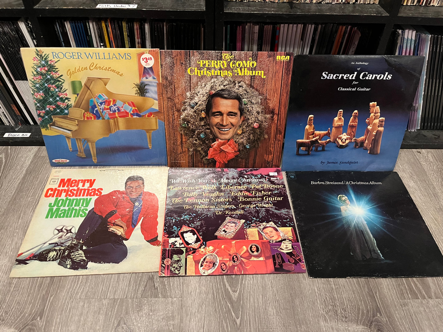 6 HOLIDAY/CHRISTMAS VINYL ALBUMS/LOT/COLLECTION | Very Good Plus (VG+) Very Good Plus (VG+) - USED