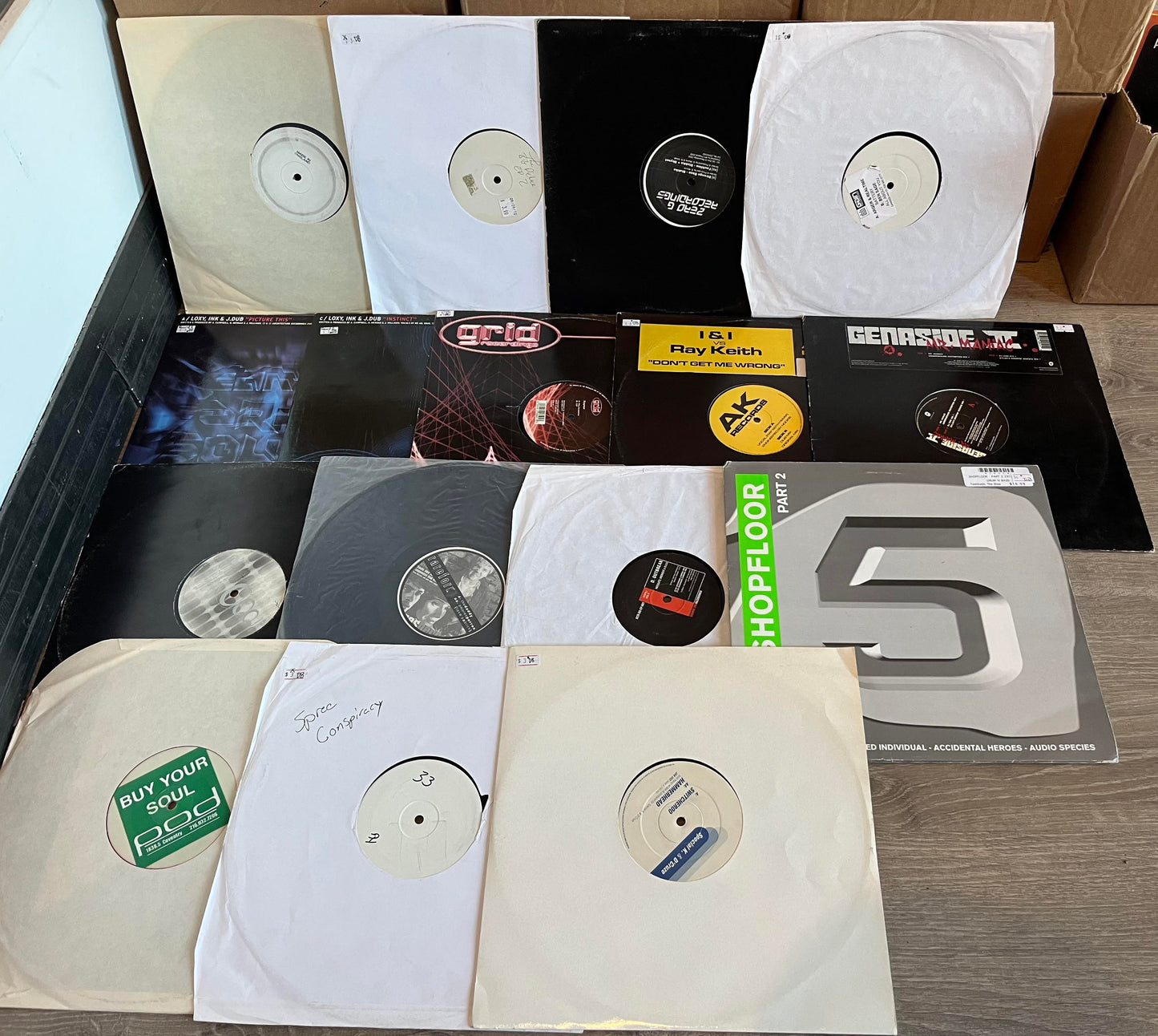 16 DRUM & BASS VINYL COLLECTION LOT | - USED