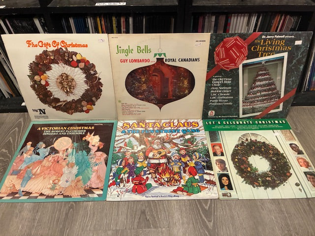 6 HOLIDAY/CHRISTMAS VINYL ALBUMS/LOT/COLLECTION | Very Good Plus (VG+) Very Good Plus (VG+) - USED
