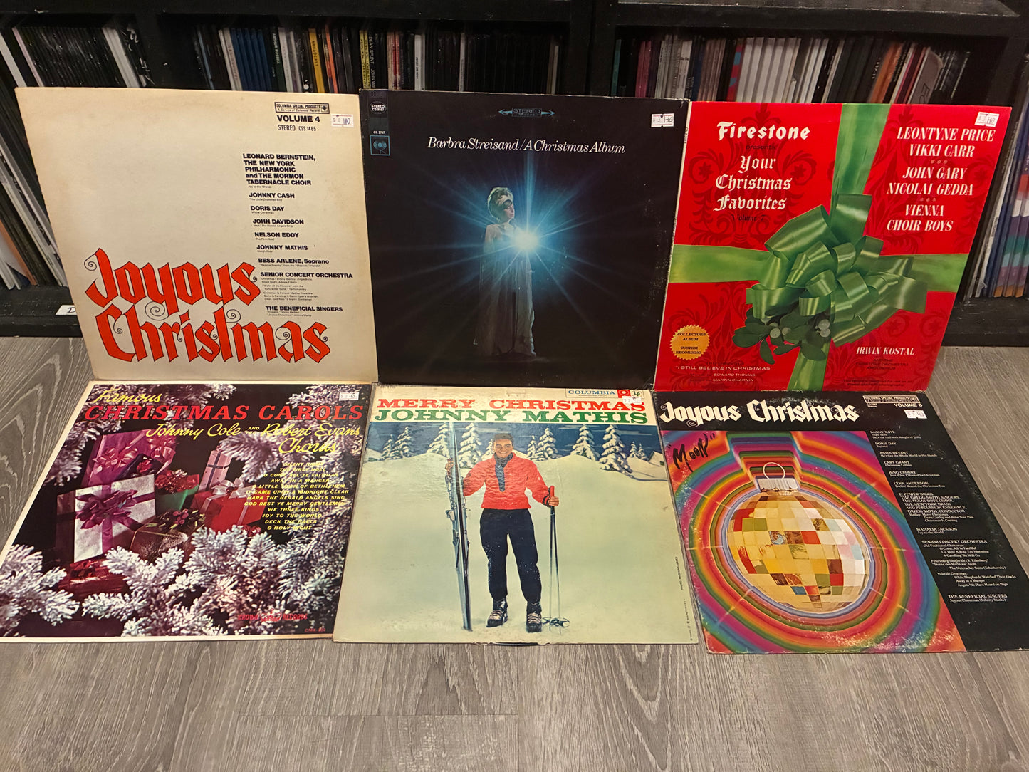 6 HOLIDAY/CHRISTMAS VINYL ALBUMS/LOT/COLLECTION | Very Good Plus (VG+) Very Good Plus (VG+) - USED