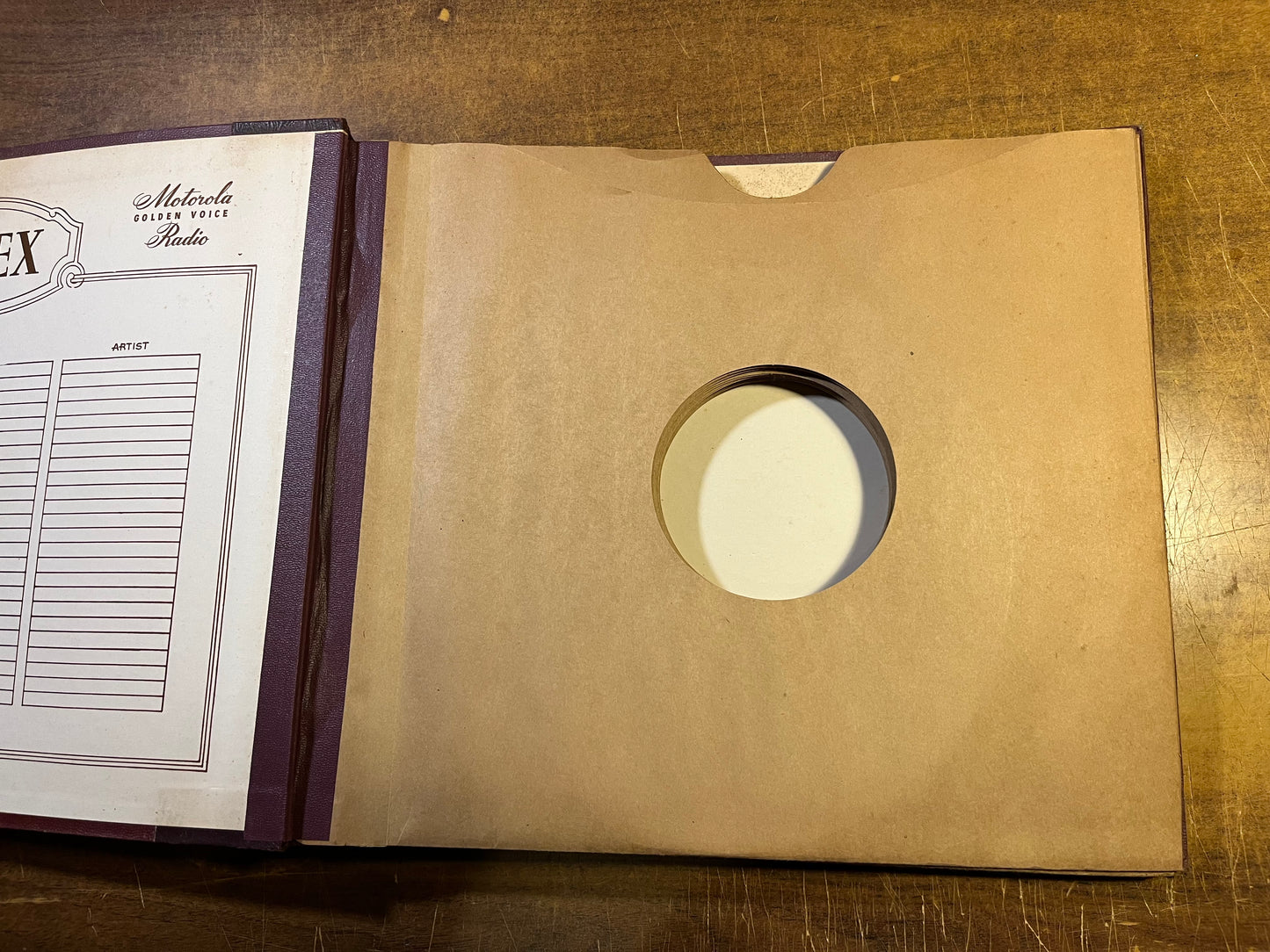 12 Page 12" 78RPM Record Book *NO WRITING* | Excellent (EX) - USED