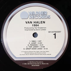 Van Halen 1984 Warner Records, Warner Records LP, Album, RE, RM, RP, 30t Mint (M) Mint (M)