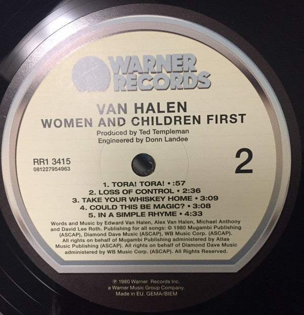 Women And Children First (VINYL LP) | Mint (M) Mint (M) - METAL *SEALED*