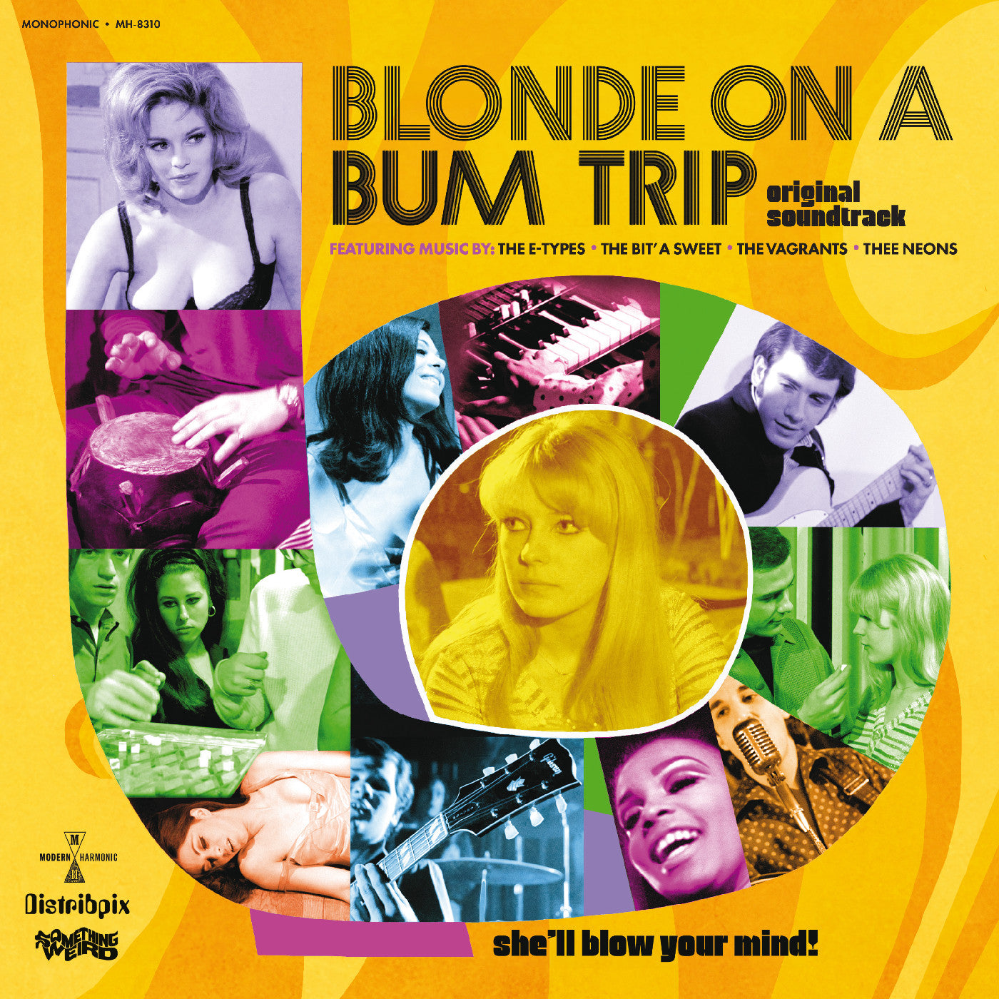 Blonde On A Bum Trip Original Soundtrack (Clear With Orange Swirl Vinyl) |