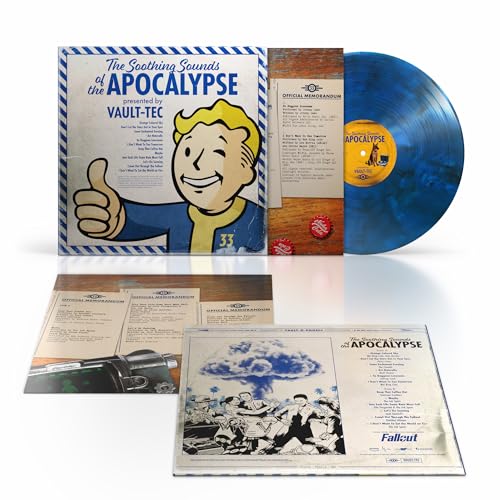 Fallout - The Soothing Sounds Of The Apocalypse (BLUE SMOKE VINYL) | Mint (M) Mint (M) - SOUNDTRACK *SEALED/COLOR*