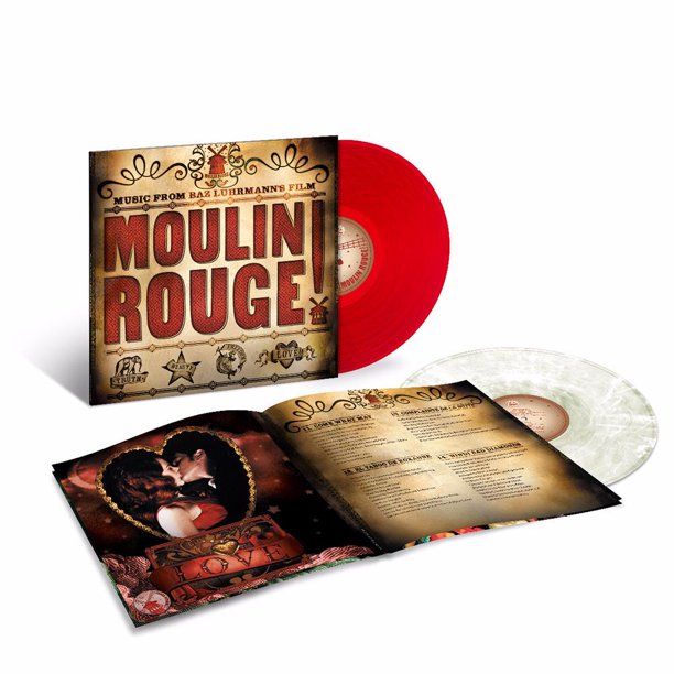 Moulin Rouge (Original Soundtrack) (Limited Edition, Red & Clear Vinyl) (2 Lp's) | Mint (M) Mint (M) - SOUNDTRACK *SEALED/COLOR*