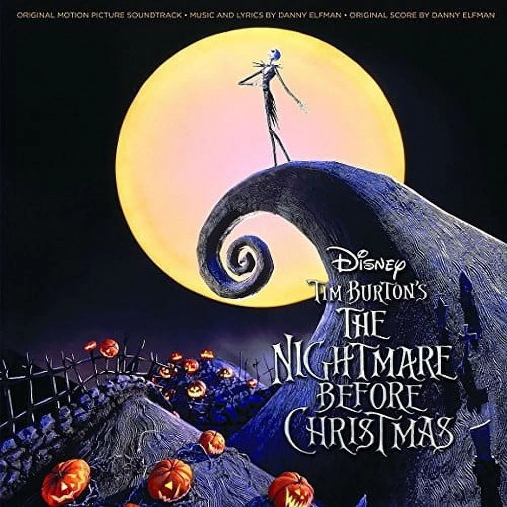 The Nightmare Before Christmas (Original Soundtrack) (Limited Edition, Bone & Aqua Colored Vinyl) (2 Lp's) | Mint (M) Mint (M) - SOUNDTRACK *NEW/COLOR*