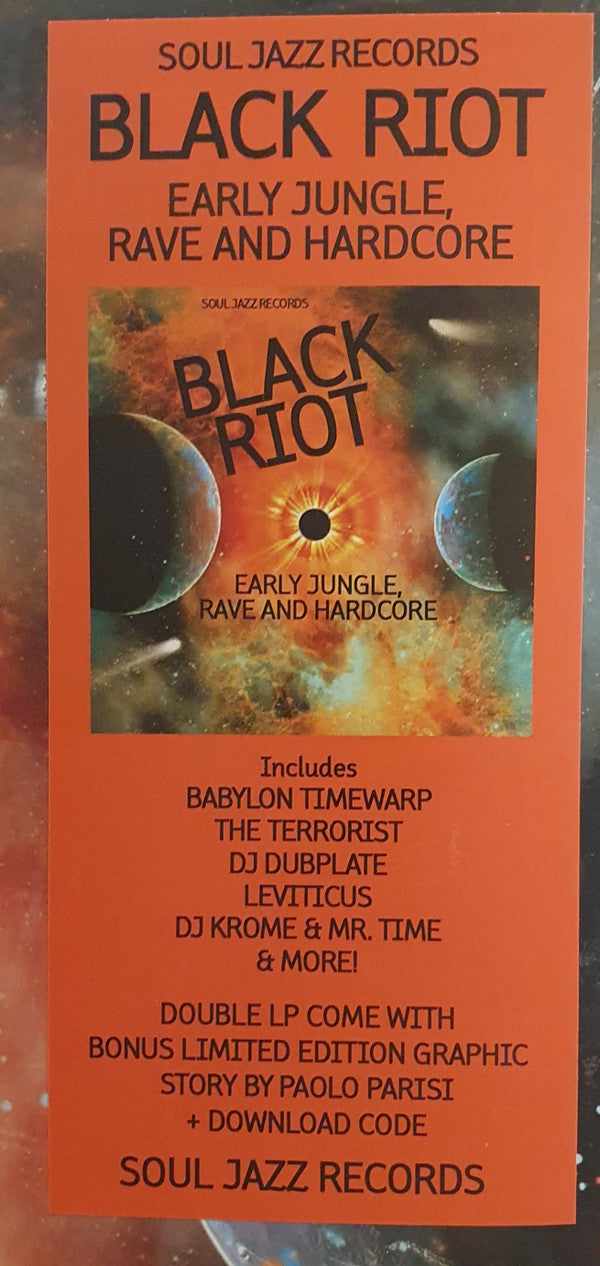Black Riot (Early Jungle, Rave And Hardcore) | Mint (M) Mint (M) - DRUM & BASS *SEALED*