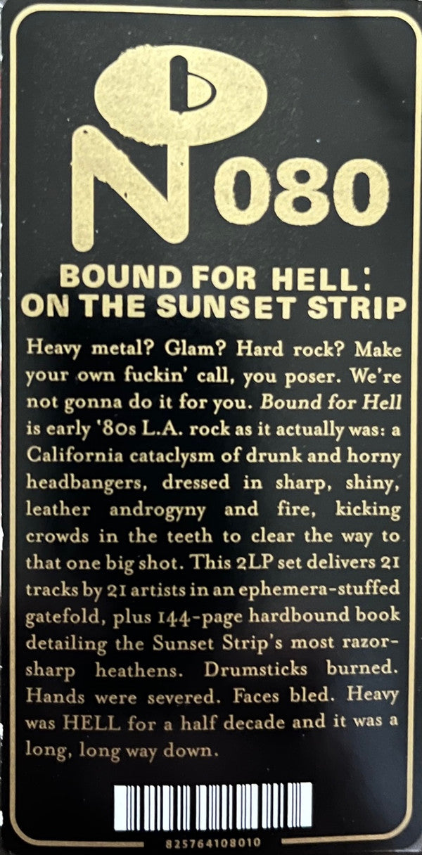 Bound For Hell: On The Sunset Strip | Mint (M) Mint (M)