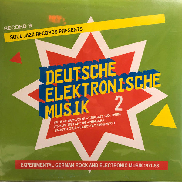 Deutsche Elektronische Musik 2 (Experimental German Rock And Electronic Musik 1971-83) (Record B) | Mint (M) Mint (M) - EXPERIMENTAL