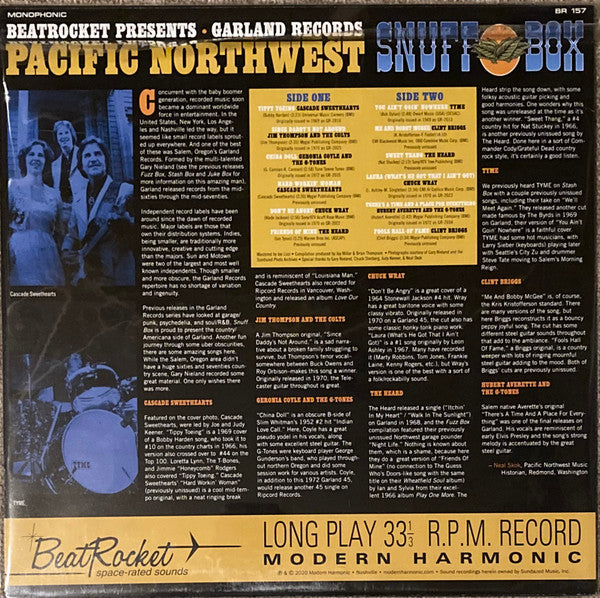 Garland Records: Pacific Northwest Snuff Box | Mint (M) Mint (M)