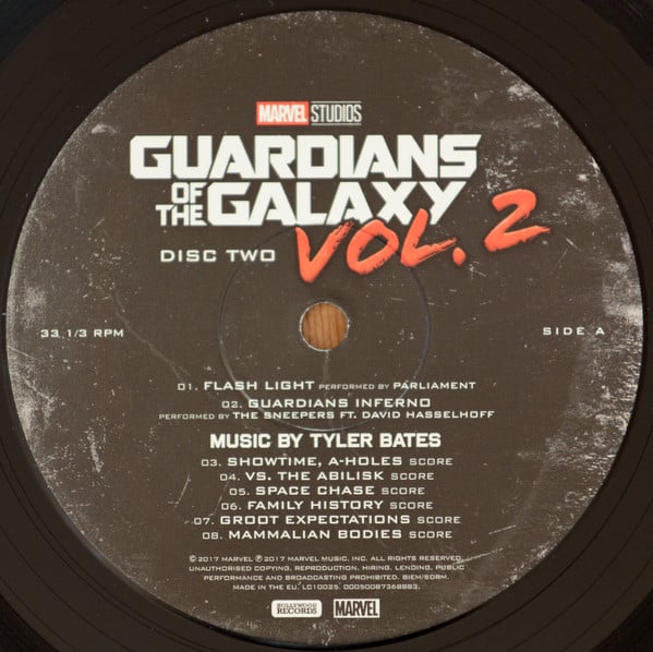 Guardians of the Galaxy Vol. 2 | Mint (M) Mint (M) - SOUNDTRACK *SEALED*