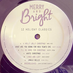 Various Merry and Bright 12 Holiday Classics Universal Music Enterprises LP, Comp, Ltd, Pur Mint (M) Mint (M)