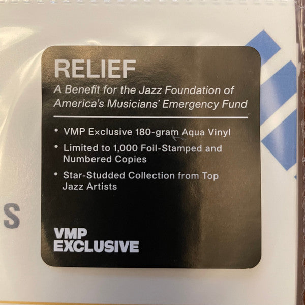 Relief A Benefit For The Jazz Foundation Of America's Musician's Emergency Fund | Mint (M) Mint (M) - JAZZ *NUMBERED, COLOR*