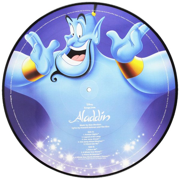 SONGS FROM ALADDIN | Mint (M) Mint (M) - SOUNDTRACK *SEALED/PICTURE DISC*