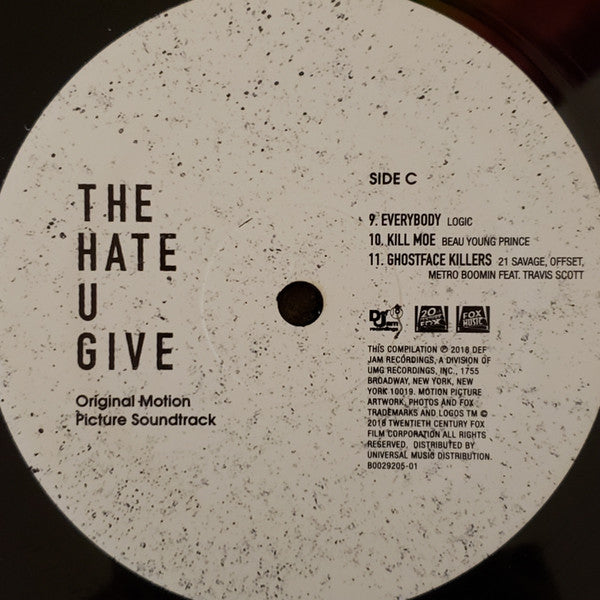 The Hate U Give (Original Motion Picture Soundtrack) | Mint (M) Mint (M) - SOUNDTRACK