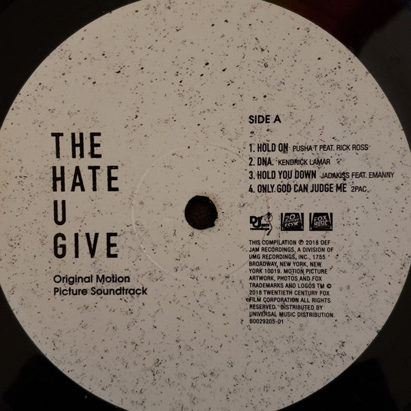 The Hate U Give (Original Motion Picture Soundtrack) | Mint (M) Mint (M) - SOUNDTRACK