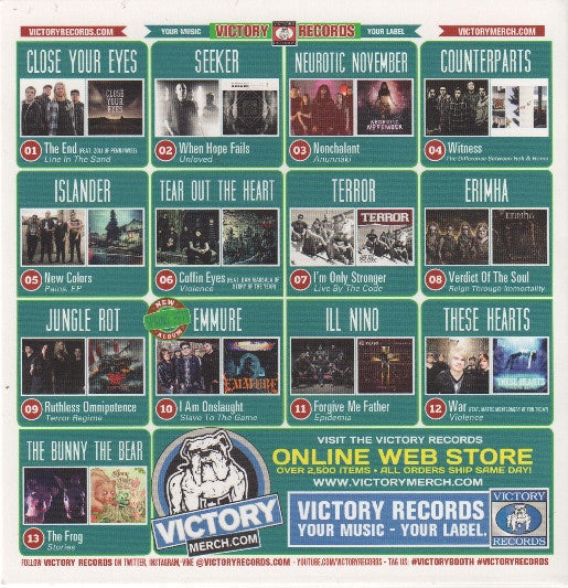 Victory Records Winter Metal Sampler | Mint (M) Mint (M)