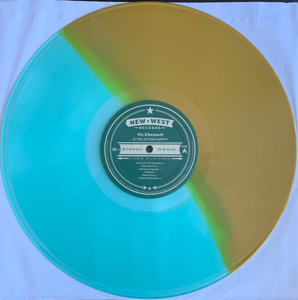 Is The Actor Happy? (SEAGLASS & GOLD SPLIT VINYL) | Mint (M) Mint (M) - FOLK *SEALED/COLOR*