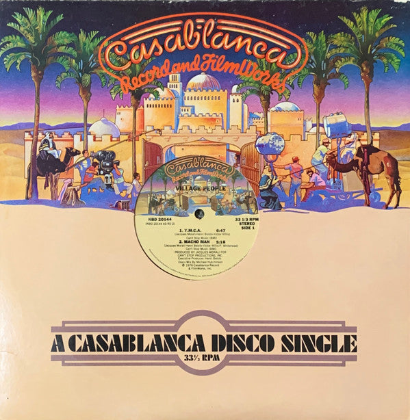 Y.M.C.A. / Macho Man | Near Mint (NM) Very Good Plus (VG+) - DISCO / USED *NEAR MINT*
