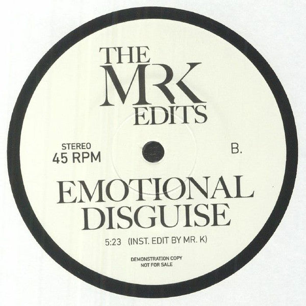 Pleasure Boys / Emotional Disguise 7" | Mint (M) Generic - FUNK *NEW*