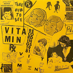 Vitamin (2) Recordings 1981 Don Giovanni Records LP, RE Mint (M) Mint (M)