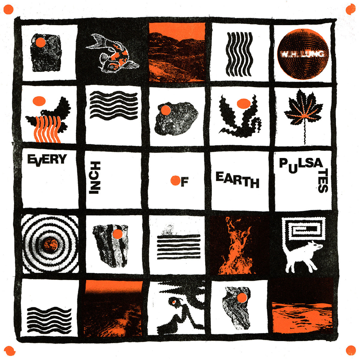 W. H. Lung - Every Inch of Earth Pulsates (CLEAR VINYL LP | NEW - SYNTH-POP *NEW*