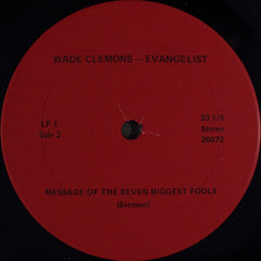 Wade Clemons With Jerry Dot Alverson The Seven Biggest Fools Not On Label LP Very Good Plus (VG+) Near Mint (NM or M-)