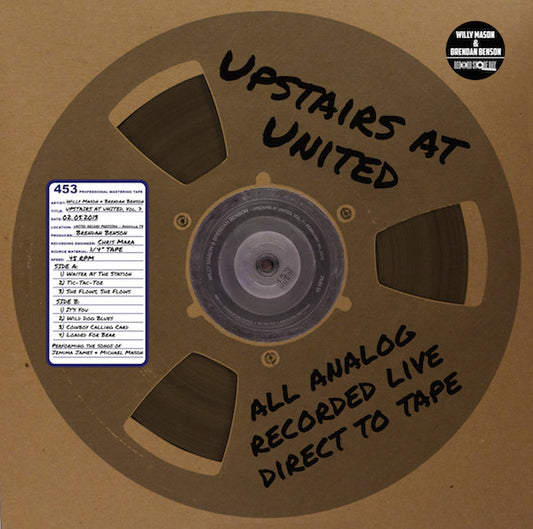 Willy Mason & Brendan Benson Upstairs At United, Vol. 7 453 Music 12", EP, RSD, Ltd Mint (M) Mint (M)