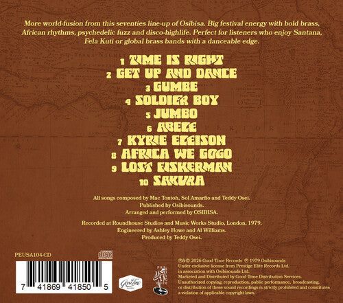 Osibisa - (PRESALE 6/19/26) African Flight (MOD CD) | Mint Mint - WORLD/AFRICAN *NEW*