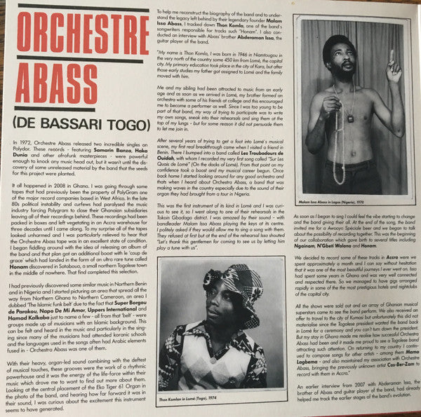 Orchestre Abass (De Bassari Togo) | Mint (M) Mint (M)