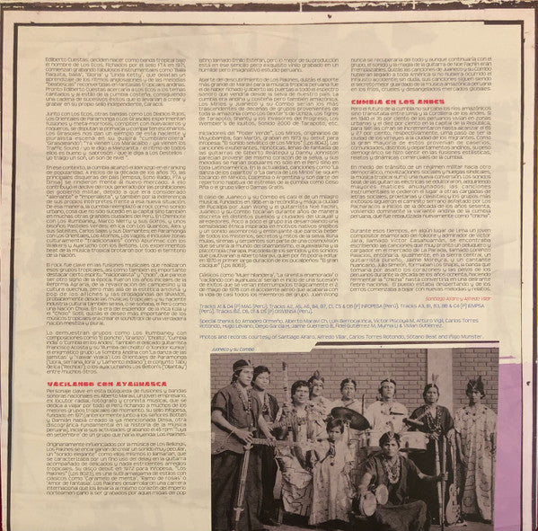 Cumbia Beat Vol. 1 (Experimental Guitar-Driven Tropical Sounds From Perú 1966/1976) | Mint (M) Mint (M) - WORLD/CUMBIA *SEALED*