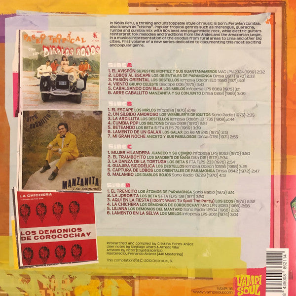 Cumbia Beat Vol. 1 (Experimental Guitar-Driven Tropical Sounds From Perú 1966/1976) | Mint (M) Mint (M) - WORLD/CUMBIA *SEALED*