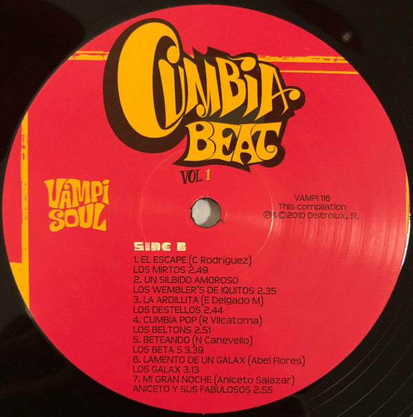 Cumbia Beat Vol. 1 (Experimental Guitar-Driven Tropical Sounds From Perú 1966/1976) | Mint (M) Mint (M) - WORLD/CUMBIA *SEALED*