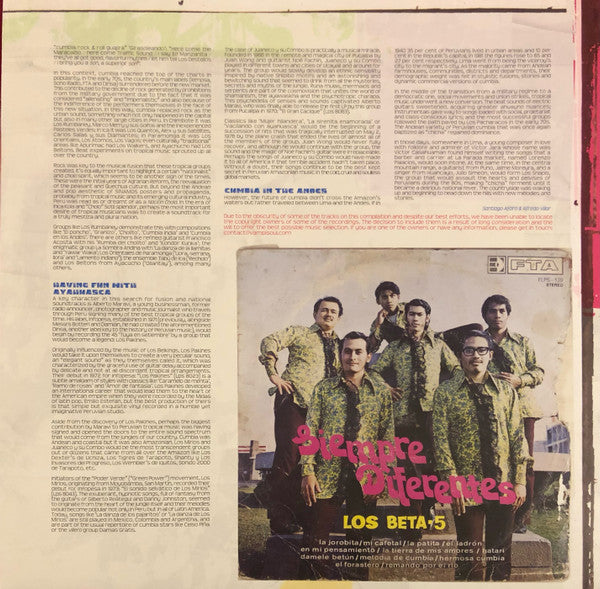 Cumbia Beat Vol. 1 (Experimental Guitar-Driven Tropical Sounds From Perú 1966/1976) | Mint (M) Mint (M) - WORLD/CUMBIA *SEALED*