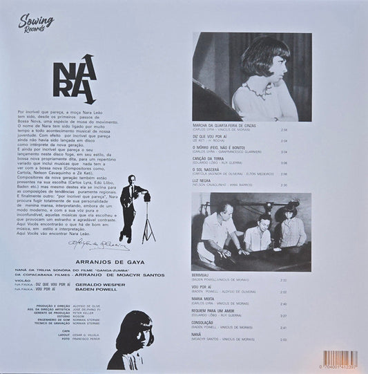 Nara Leão - Nara (CLEAR VINYL LP) | - WORLD/LATIN *SEALED/COLOR*